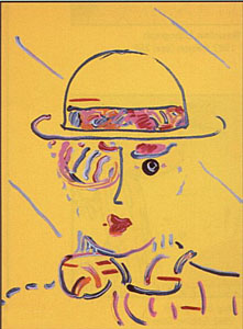 Zero Amarillo by Peter Max