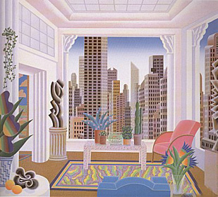 Art Deco Room by Thomas McKnight