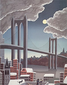 Brooklyn Bridge I by Thomas McKnight