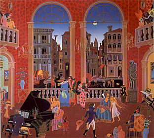 Carnival in Venice by Thomas McKnight