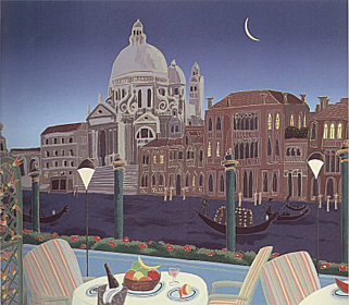 Evening On The Grand Canal by Thomas McKnight