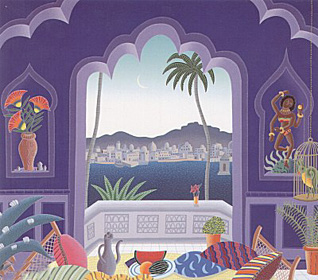 Jaipur Lake Pavilion by Thomas McKnight