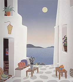 Mykonos II Suite (Kastro) by Thomas McKnight