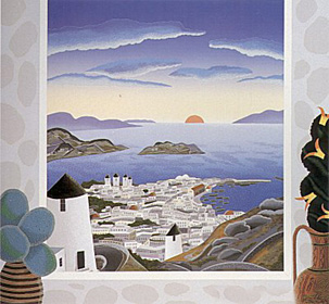 Mykonos by Thomas McKnight