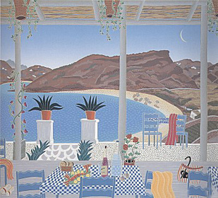 Mykonos II Suite (Pans Cove) by Thomas McKnight
