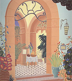 Positano Restaurant by Thomas McKnight