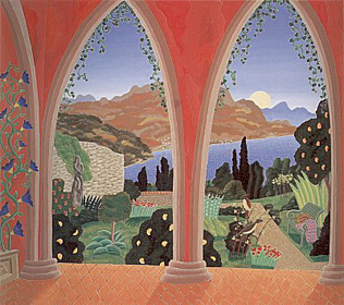 Ravello Garden by Thomas McKnight