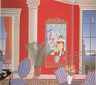 Newport Suite (Red Matisse) by Thomas McKnight
