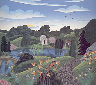 Stourhead Gardens by Thomas McKnight