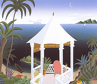 Tropical Gazebo by Thomas McKnight