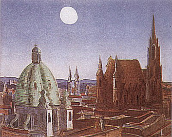 Vienna (Etching) by Thomas McKnight