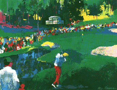 16th at Augusta by LeRoy Neiman