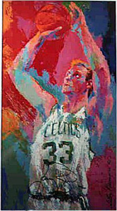 33 For 3, Larry Bird by LeRoy Neiman