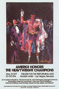 America Honors the Heavyweights Champions by LeRoy Neiman