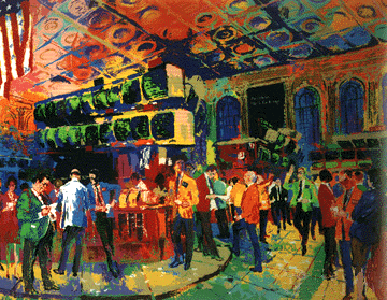 American Stock Exchange by LeRoy Neiman