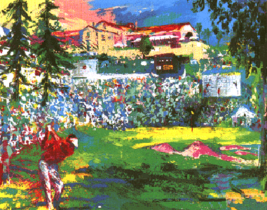 Amphitheatre at Rivera by LeRoy Neiman