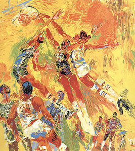 Basketball Superstars by LeRoy Neiman