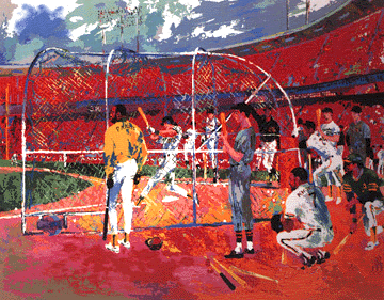 Bay Area Baseball by LeRoy Neiman