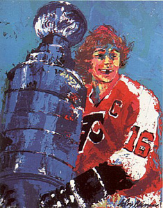 Bobby Clarke by LeRoy Neiman