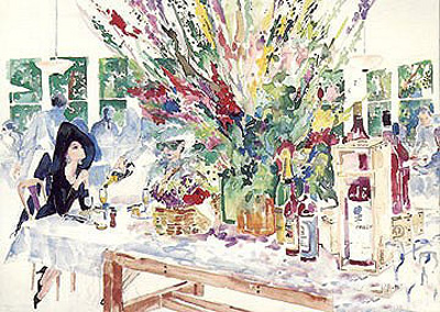 California Cuisine by LeRoy Neiman