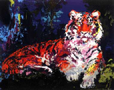 Caspian Tiger by LeRoy Neiman
