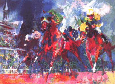 Churchill Downs by LeRoy Neiman