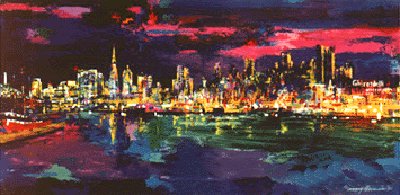 City by the Bay by LeRoy Neiman