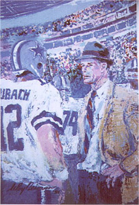 Coach Landry by LeRoy Neiman