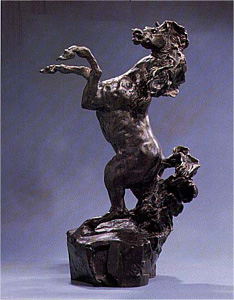 Defiant (Bronze) by LeRoy Neiman