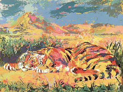 Delacroix's Tiger by LeRoy Neiman