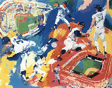 Dodger's Centennial by LeRoy Neiman