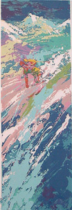 Downhill Skiier by LeRoy Neiman