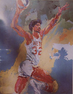 Dr. J by LeRoy Neiman