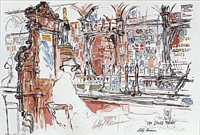 Dublin Bar by LeRoy Neiman