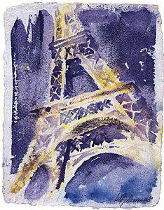 Eiffel Tower by LeRoy Neiman