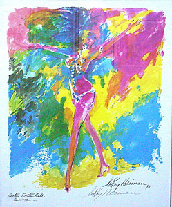 Exotic - Erotic Ball, San Francisco by LeRoy Neiman