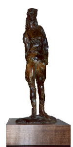 Female Jockey (Bronze) by LeRoy Neiman
