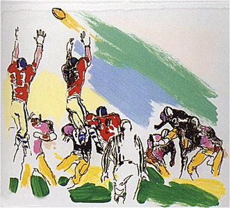 Football Suite II (Field Goal) by LeRoy Neiman