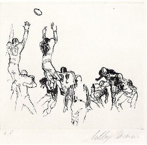 Field Goal II by LeRoy Neiman