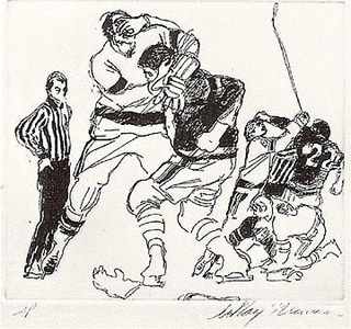 Fight by LeRoy Neiman