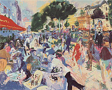 Fouquet's II by LeRoy Neiman