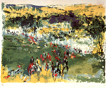 Fox Hunt by LeRoy Neiman