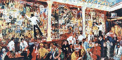 F.X. McCrory's Whiskey Bar by LeRoy Neiman