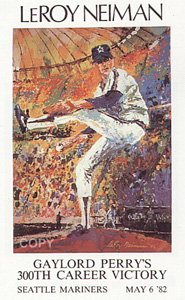 Gaylord Perry by LeRoy Neiman
