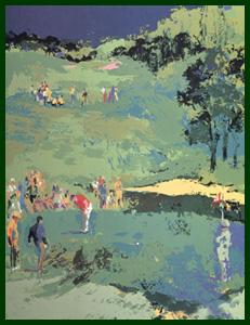 Golf Landscape by LeRoy Neiman