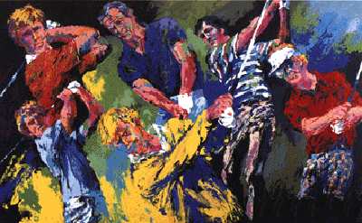 Golf Winners by LeRoy Neiman