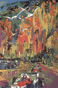 Grand Prix de Monaco by LeRoy Neiman