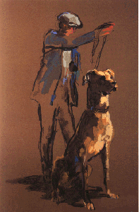 Great Dane by LeRoy Neiman