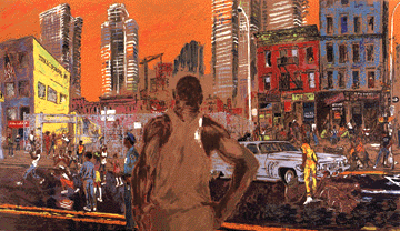 Harlem Streets (Cities and Schools) by LeRoy Neiman