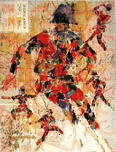 Harlequin Bergamo by LeRoy Neiman